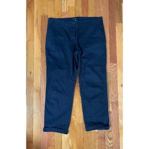 Talbots Midnight Blue Work Chinos - Size 10